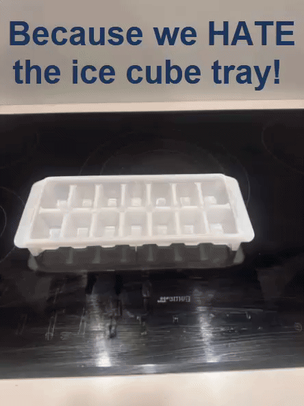 We used AI to terminate the ice cube tray